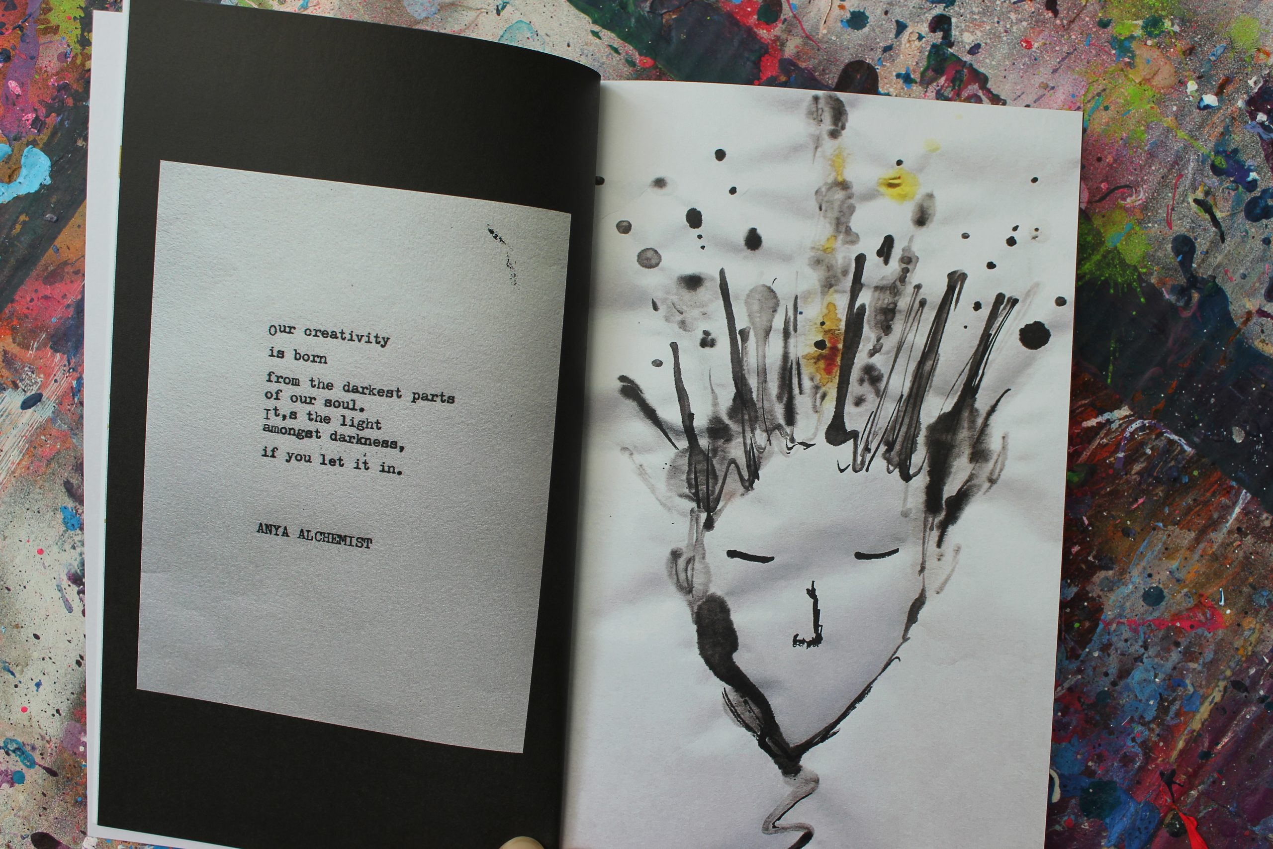 Book: Being Raw – Illustrated musings, poems and notes from an awakening mind