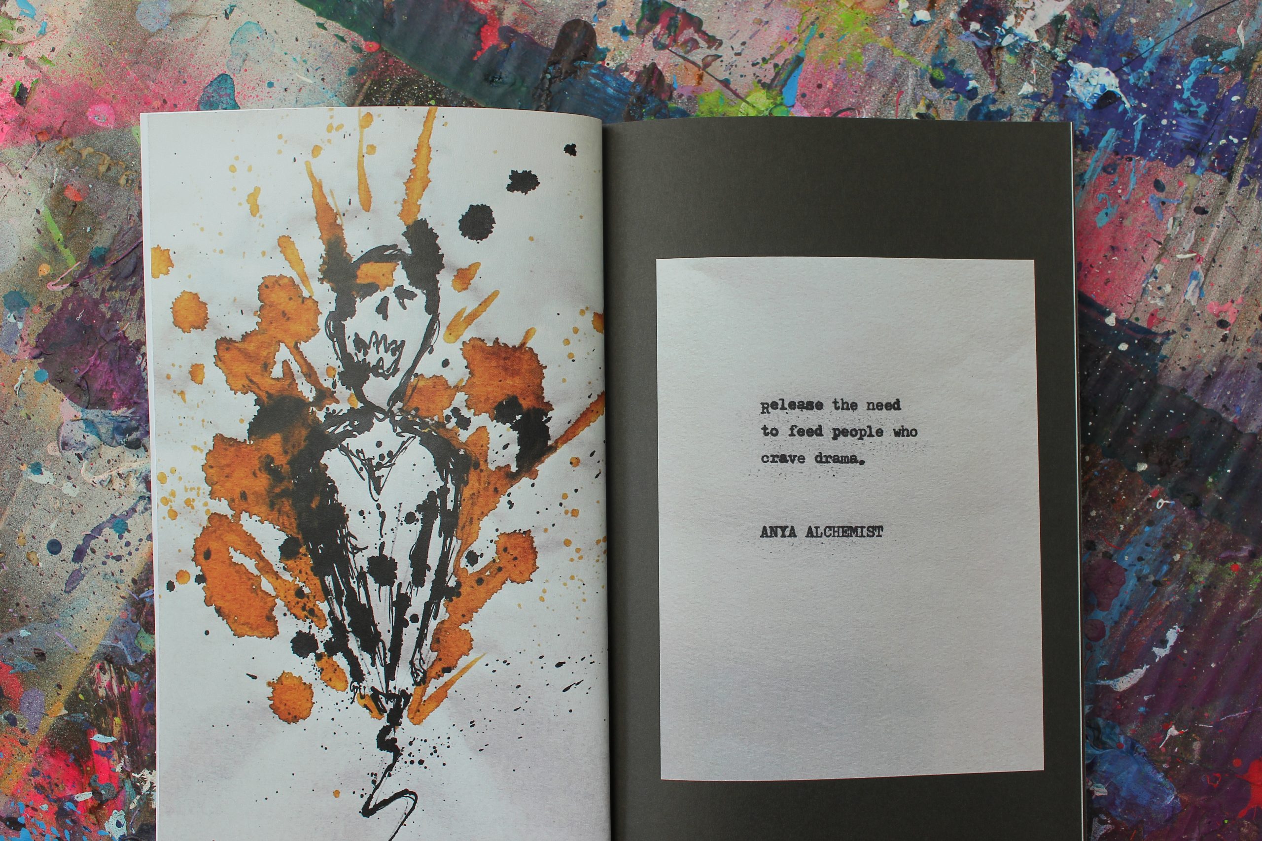 Book: Being Raw – Illustrated musings, poems and notes from an awakening mind