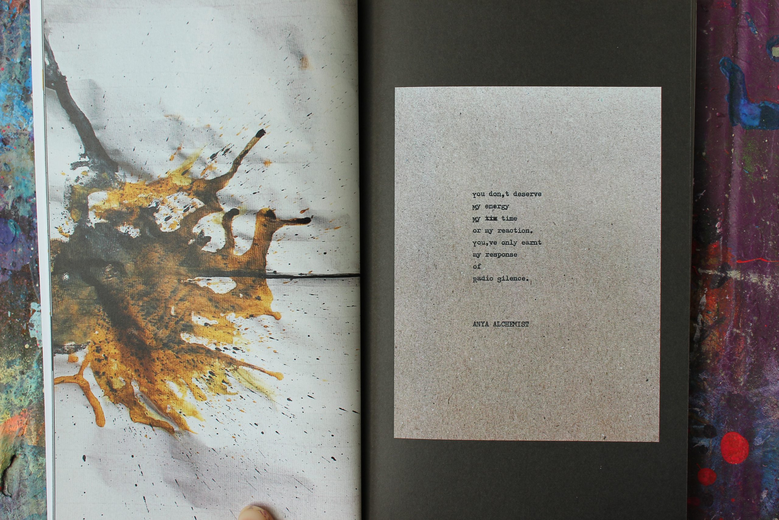 Book: Being Raw – Illustrated musings, poems and notes from an awakening mind