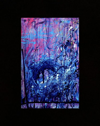 Life Graph (52.7cm x 30.9cm x 1.8cm) Anya Alchemist