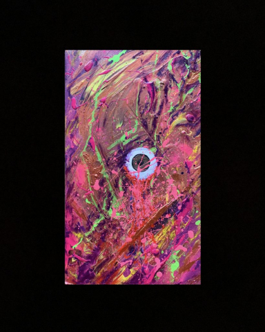 Pop Culture (34.7cm x 202.cm.x 1.2cm) Anya Alchemist