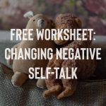Changing negative self talk