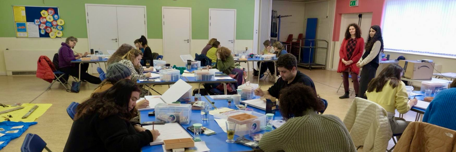 Art Forms The Mind Art Therapy Wellbeing Training CPD employees charity students
